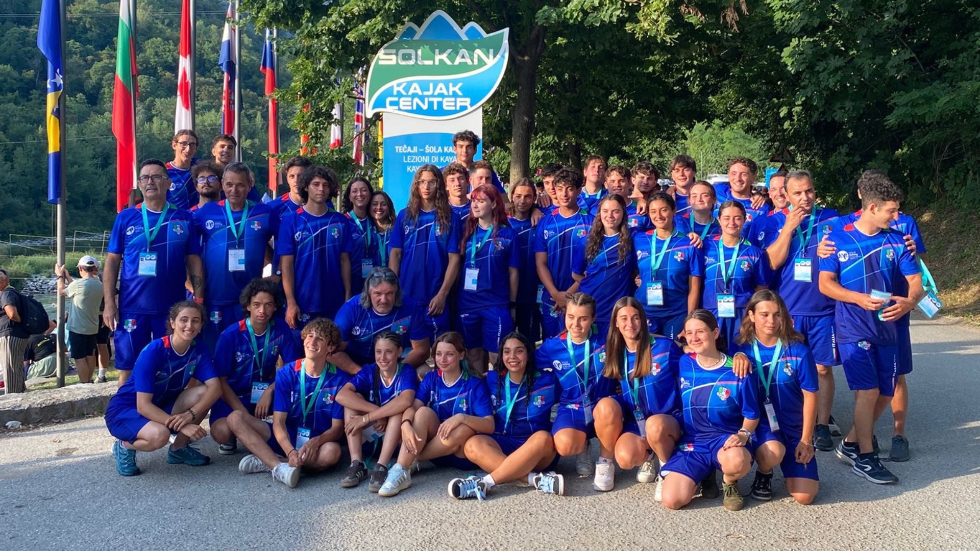 L’Italia del rafting protagonista a Solkan: Under-19 maschile campione del mondo, doppio argento per le squadre femminili e bronzo per i Mixed